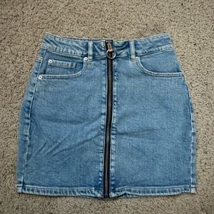 Garage Denim skirt